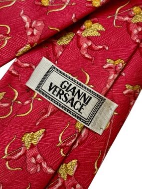 GIANNI VERSACE silk vintage tie